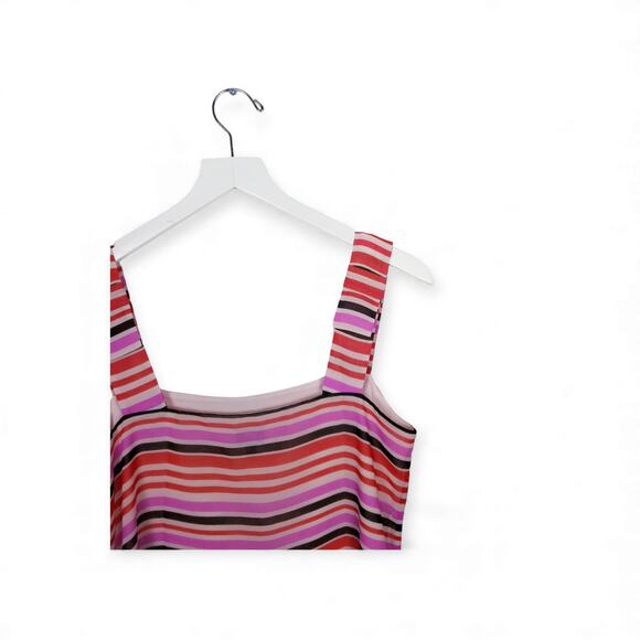 CAbi #3448 London Calling Banded Camisole Blouse - Size Small - Picture 6 of 8